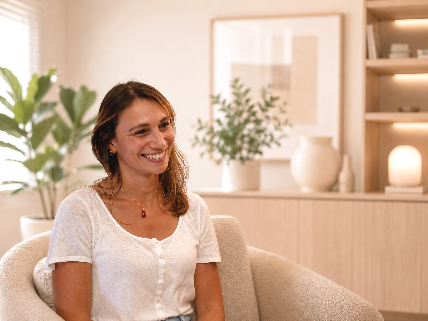 Maria Berkaoui accueille au cabinet à Lausanne